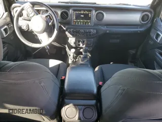 2021 Jeep Wrangler Unlimited Freedom z VIN 1C4HJXDG7MW576977, wystawiony jako Copart lot #80878384 z przebiegiem 19 793 mil mil oraz Szkoda całkowita • Salvage title. Historia ofert i sprzedaży dostępna na DreamBid. Obrazek 8.