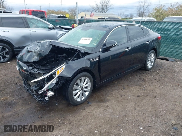 2018 Kia Optima LX with VIN 5XXGT4L31JG240628, listed as a IAAI auction lot 42005706 with 84,418 mi miles and . Bid and sale history available at carsss.com. Image 18.
