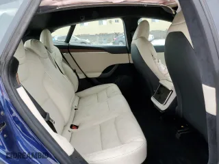 2023 Tesla Model S with VIN 5YJSA1E58PF498685, listed as a Copart auction lot 41690475 with 0 mi miles and Salvage Title. Bid and sale history available at carsss.com. Image 10.
