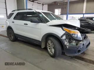 2015 Ford Explorer with VIN 1FM5K8B82FGC17921, listed as a Copart auction lot 54336135 with 166,381 mi miles and Salvage title. Bid and sale history available at DreamBid. Image 4.