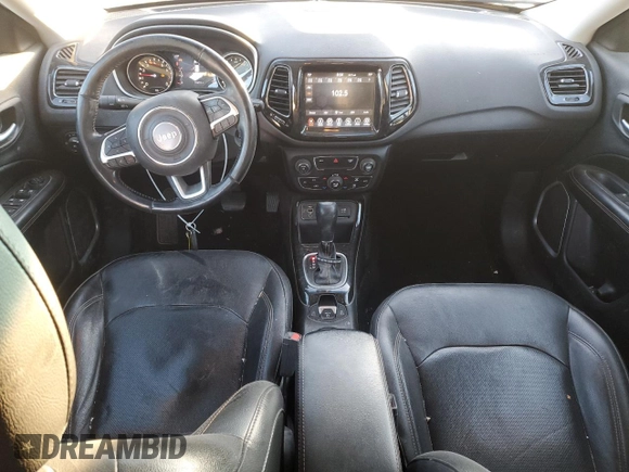 2020 Jeep Compass Limited with VIN 3C4NJCCBXLT165868, listed as a Copart auction lot 84525004 with 113,274 mi miles and Salvage title. Bid and sale history available at DreamBid. Image 8.