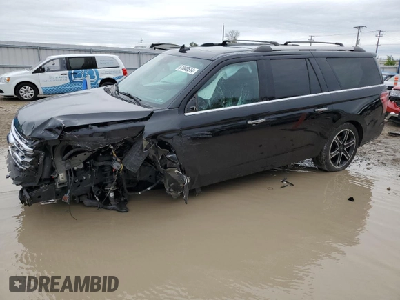 2019 Ford Expedition Max Limited z VIN 1FMJK2AT4KEA72078, wystawiony jako Copart lot #61040514 z przebiegiem Nie podano mil oraz Szkody całkowita. Historia ofert i sprzedaży dostępna na DreamBid. Obrazek 1.