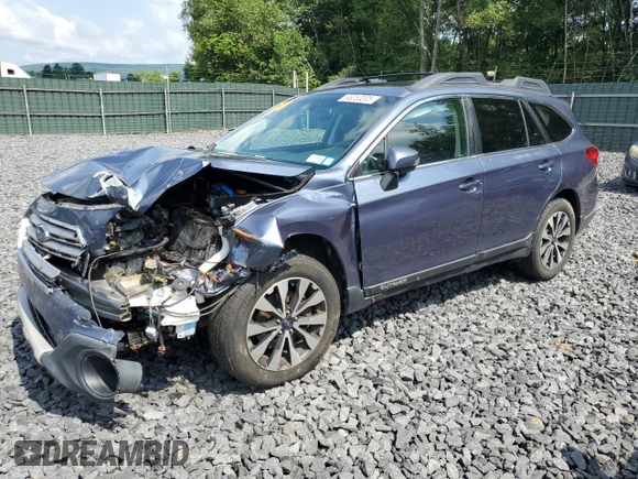 2017 Subaru Outback Limited with VIN 4S4BSAKC6H3335947, listed as a Copart auction lot 65353205 with Not provided miles and Salvage title. Bid and sale history available at DreamBid. Image 1.