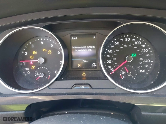 2021 Volkswagen Tiguan S with VIN 3VV0B7AX5MM000806, listed as a IAAI auction lot 40648538 with 38,224 mi miles. Bid and sale history available at carsss.com. Image 7.