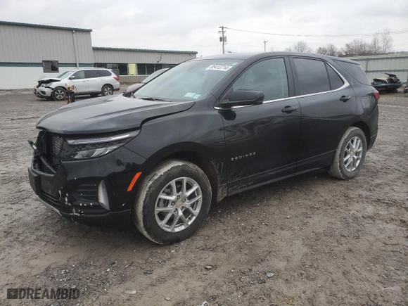 2022 Chevrolet Equinox LT with VIN 3GNAXUEVXNL231341, listed as a Copart auction lot 85413714 with 42,242 mi miles and Non Repairable. Bid and sale history available at carsss.com. Image 1.