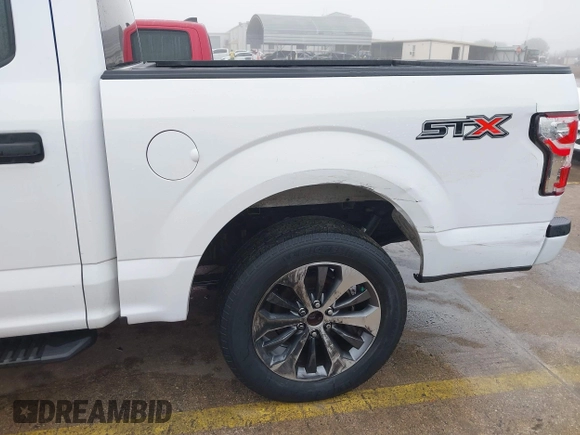 2019 Ford F-150 XL with VIN 1FTEW1C45KKE59914, listed as a IAAI auction lot 41442014 with 98,445 mi miles and . Bid and sale history available at DreamBid. Image 6.
