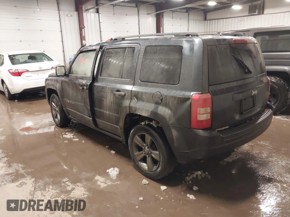 2014 Jeep Patriot Latitude with VIN 1C4NJPFA6ED737327, listed as a IAAI auction lot 41611577 with 88,407 mi miles and . Bid and sale history available at carsss.com. Image 3.