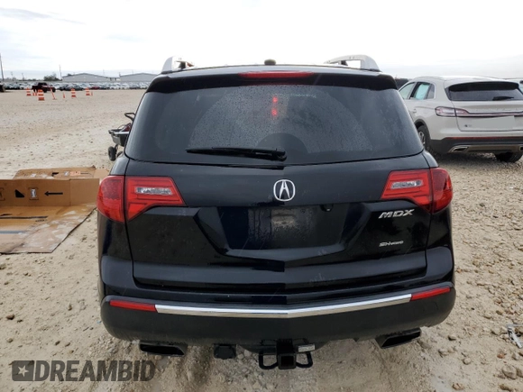 2013 Acura MDX Advance with VIN 2HNYD2H81DH513704, listed as a Copart auction lot 83704634 with 134,295 mi miles and Salvage Title. Bid and sale history available at DreamBid. Image 6.