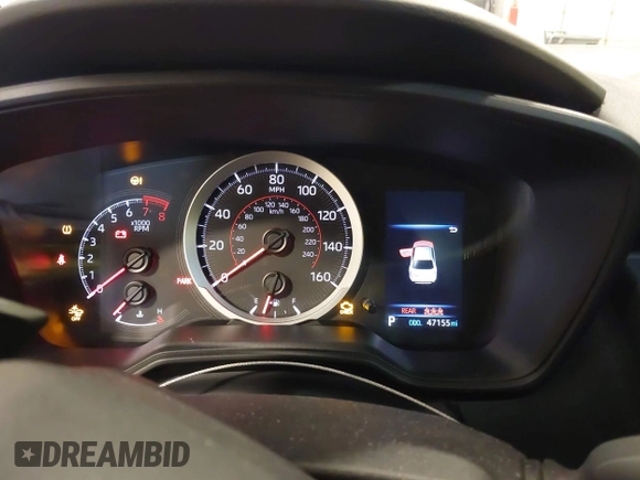 2022 Toyota Corolla SE with VIN 5YFS4MCEXNP121935, listed as a IAAI auction lot 41549770 with 47,155 mi miles and . Bid and sale history available at DreamBid. Image 7.