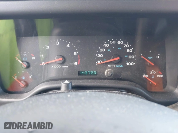 2004 Jeep Wrangler Sport with VIN 1J4FA49S94P711531, listed as a IAAI auction lot 41306863 with 143,720 mi miles and . Bid and sale history available at DreamBid. Image 7.
