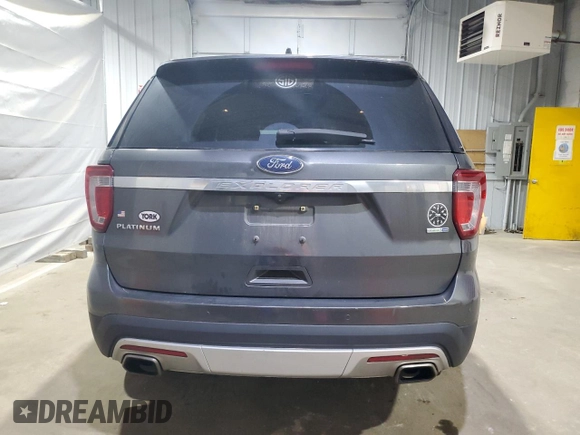 2017 Ford Explorer Platinum с VIN 1FM5K8HT8HGD46390, выставлен на аукционе Copart как лот 63304525 с пробегом 62 977 миль миль и Чистый • Clean title. История ставок и продаж доступна на DreamBid. Изображение 6.