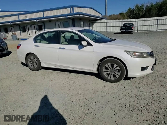 2015 Honda Accord Sedan LX with VIN 1HGCR2F30FA182450, listed as a Copart auction lot 46618085 with 143,876 mi miles and Salvage Title. Bid and sale history available at carsss.com. Image 10.