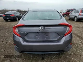 2016 Honda Civic EX with VIN 19XFC2F73GE091722, listed as a Copart auction lot 51637745 with 83,712 mi miles and Salvage Title. Bid and sale history available at DreamBid. Image 6.