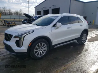 2019 Cadillac XT4 FWD Premium Luxury with VIN 1GYFZCR42KF105091, listed as a Copart auction lot 45759595 with 99,907 mi miles and Salvage Title. Bid and sale history available at carsss.com. Image 1.