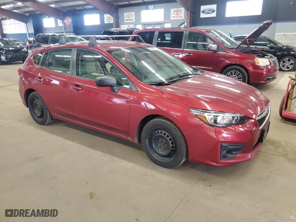 2018 Subaru Impreza with VIN 4S3GTAA63J1708074, listed as a Copart auction lot 50490315 with 119,470 mi miles and Salvage Title. Bid and sale history available at carsss.com. Image 4.