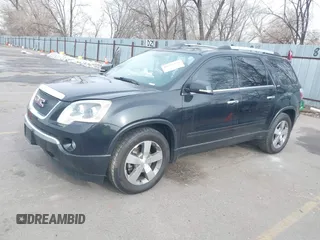 2011 GMC Acadia SLT1 with VIN 1GKKRRED4BJ419789, listed as a IAAI auction lot 41571475 with 167,030 mi miles. Bid and sale history available at carsss.com. Image 2.