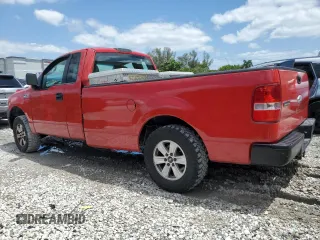 2007 Ford F-150 XL with VIN 1FTRF12277NA34766, listed as a Copart auction lot 51137965 with 161,434 mi miles and Salvage Title. Bid and sale history available at carsss.com. Image 2.