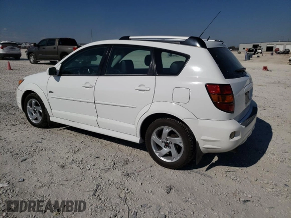 2007 Pontiac Vibe with VIN 5Y2SL65877Z437677, listed as a Copart auction lot 73281674 with 116,480 mi miles and Salvage Title. Bid and sale history available at carsss.com. Image 2.