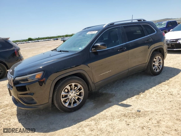 2019 Jeep Cherokee Latitude with VIN 1C4PJLCB3KD175767, listed as a Copart auction lot 52048215 with 81,730 mi miles and Salvage Title. Bid and sale history available at carsss.com. Image 1.