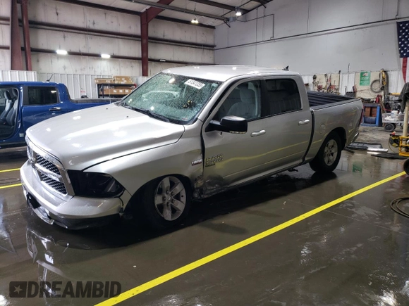 2019 Ram 1500 Classic Lone Star with VIN 1C6RR6LT0KS549041, listed as a Copart auction lot 51341355 with 62,899 mi miles and Salvage Title. Bid and sale history available at carsss.com. Image 1.