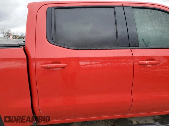 2021 GMC Sierra 1500 AT4 with VIN 1GTU9EET7MZ402509, listed as a Copart auction lot 49750745 with 0 mi miles and Salvage Title. Bid and sale history available at carsss.com. Image 10.