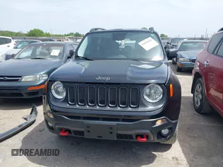 2016 Jeep Renegade Trailhawk with VIN ZACCJBCT3GPD11390, listed as a IAAI auction lot 42038160 with 91,302 mi miles and . Bid and sale history available at carsss.com. Image 13.