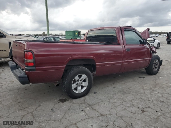 1999 Dodge Ram 1500 with VIN 1B7HC16X3XS152471, listed as a Copart auction lot 79646204 with 0 mi miles and Clean Title. Bid and sale history available at carsss.com. Image 3.