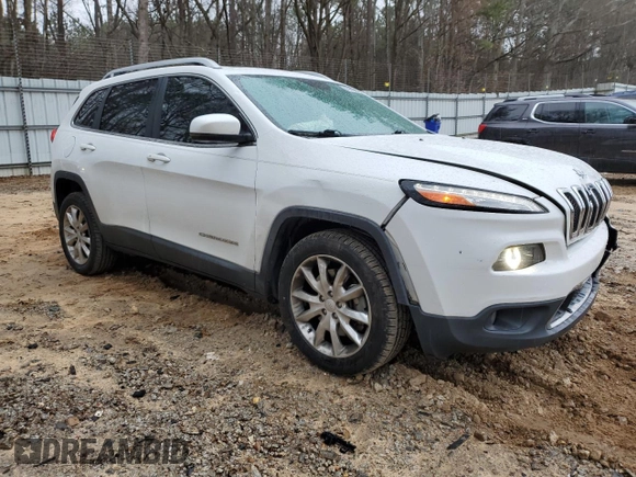 2017 Jeep Cherokee Limited with VIN 1C4PJLDS1HW626691, listed as a Copart auction lot 45802675 with 83,910 mi miles and Salvage Title. Bid and sale history available at carsss.com. Image 4.