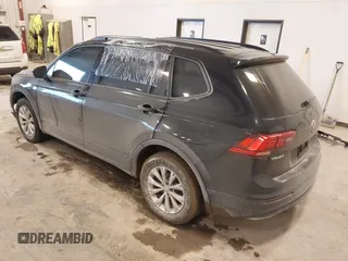 2019 Volkswagen Tiguan S with VIN 3VV0B7AX3KM182311, listed as a IAAI auction lot 41727114 with 98,035 mi miles and . Bid and sale history available at DreamBid. Image 3.