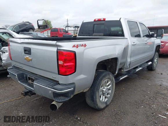 2019 Chevrolet Silverado 2500HD LTZ with VIN 1GC1KTEY0KF116765, listed as a IAAI auction lot 41941751 with 1 mi miles. Bid and sale history available at carsss.com. Image 4.