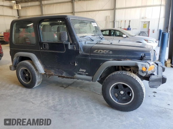 2004 Jeep Wrangler X with VIN 1J4FA39S14P721948, listed as a Copart auction lot 55998195 with Not Provided miles and Clean Title. Bid and sale history available at DreamBid. Image 4.