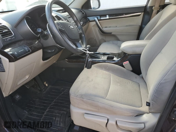 2014 Kia Sorento LX with VIN 5XYKT4A71EG530322, listed as a Copart auction lot 88501505 with 73,887 mi miles and Salvage Title. Bid and sale history available at carsss.com. Image 7.
