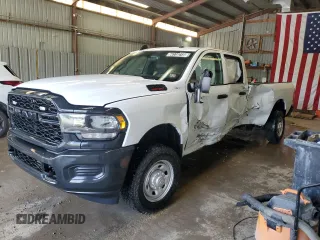 2023 Ram 2500 Tradesman z VIN 3C6UR5HJ5PG587519, wystawiony jako Copart lot #64116215 z przebiegiem 20 632 mil mil oraz Czysty tytuł • Clean title. Historia ofert i sprzedaży dostępna na DreamBid. Obrazek 1.