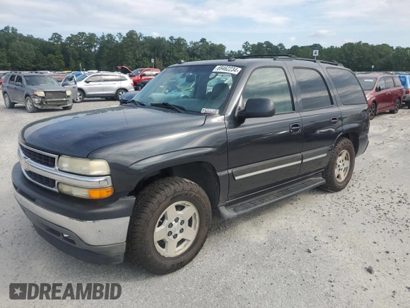 2005 Chevrolet Tahoe LS with VIN 1GNEC13T55J236998, listed as a Copart auction lot 69462234 with 419,764 mi miles and Salvage Title. Bid and sale history available at carsss.com. Image 1.