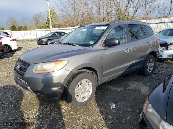 2009 Hyundai Santa Fe GLS with VIN 5NMSG13D89H235543, listed as a Copart auction lot 52861755 with 177,946 mi miles and Clean Title. Bid and sale history available at carsss.com. Image 1.