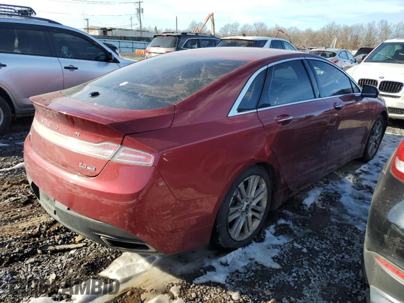 2013 Lincoln MKZ with VIN 3LN6L2J9XDR812823, listed as a Copart auction lot 42560545 with 106,216 mi miles and Salvage Title. Bid and sale history available at DreamBid. Image 3.
