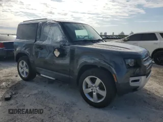 2024 Land Rover Defender S with VIN SALEJ6EX0R2253776, listed as a Copart auction lot 58965225 with 6,926 mi miles and Salvage title. Bid and sale history available at DreamBid. Image 4.