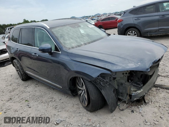 2022 Volvo XC90 Inscription with VIN YV4A221LXN1825710, listed as a Copart auction lot 57260015 with Not provided miles and Salvage title. Bid and sale history available at DreamBid. Image 4.
