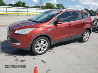 2016 Ford Escape Titanium z VIN 1FMCU9J94GUC66137, wystawiony jako Copart lot #60791755 z przebiegiem 148 249 mil mil oraz Szkoda całkowita • Salvage title. Historia ofert i sprzedaży dostępna na DreamBid. Obrazek 1.