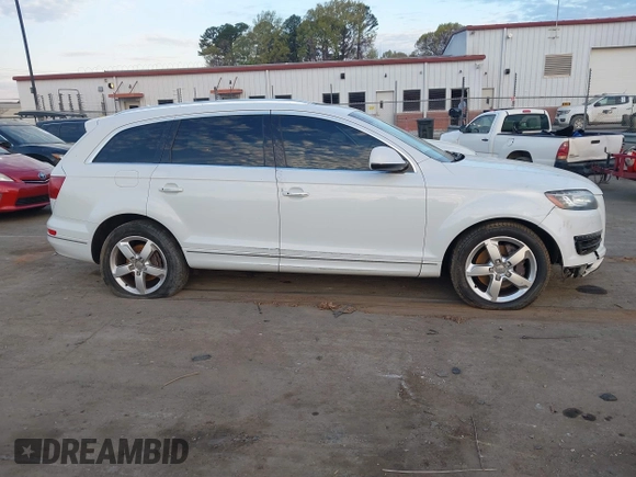 2015 Audi Q7 Premium Plus with VIN WA1LGAFE4FD007207, listed as a IAAI auction lot 41909751 with 59,836 mi miles and . Bid and sale history available at DreamBid. Image 13.