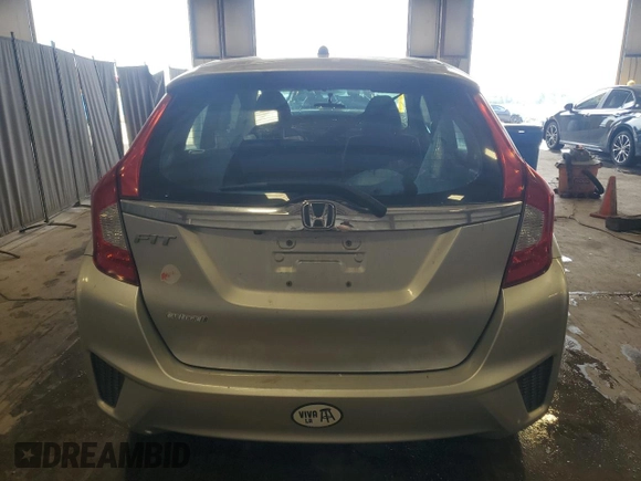 2015 Honda Fit EX-L with VIN 3HGGK5H8XFM715018, listed as a Copart auction lot 63037685 with Not provided miles and Salvage title. Bid and sale history available at DreamBid. Image 6.