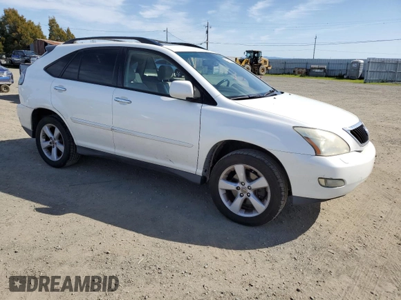 2008 Lexus RX 350 with VIN 2T2GK31UX8C039526, listed as a Copart auction lot 51875505 with 281,570 mi miles and Clean Title. Bid and sale history available at DreamBid. Image 4.