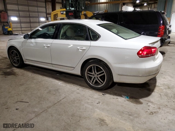 2013 Volkswagen Passat TDI SEL Premium with VIN 1VWCN7A36DC138952, listed as a Copart auction lot 46995245 with 69,007 mi miles and Salvage Title. Bid and sale history available at carsss.com. Image 2.