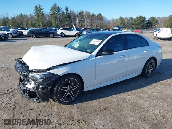 2023 Mercedes-Benz C 300 with VIN W1KAF4HB2PR082535, listed as a IAAI auction lot 41835903 with 38,692 mi miles and . Bid and sale history available at DreamBid. Image 19.