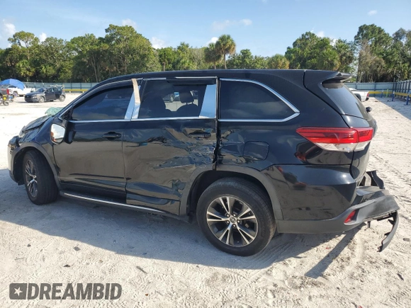 2018 Toyota Highlander LE with VIN 5TDZARFH8JS041397, listed as a Copart auction lot 60262295 with 92,526 mi miles and Salvage title. Bid and sale history available at DreamBid. Image 2.