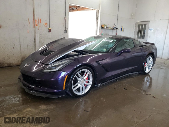 2014 Chevrolet Corvette 3LT with VIN 1G1YE2D78E5108683, listed as a Copart auction lot 80653464 with 79,946 mi miles and Salvage Title. Bid and sale history available at carsss.com. Image 1.