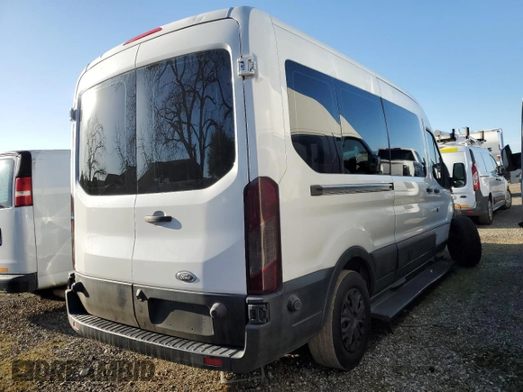 2016 Ford Transit XL with VIN 1FBAX2CM0GKA84270, listed as a Copart auction lot 43734645 with 97,231 mi miles and Salvage title. Bid and sale history available at DreamBid. Image 3.