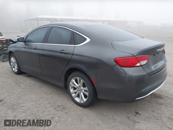 2015 Chrysler 200 Limited with VIN 1C3CCCAB1FN576170, listed as a IAAI auction lot 41893765 with 117,110 mi miles and . Bid and sale history available at DreamBid. Image 3.