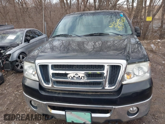 2008 Ford F-150 XLT with VIN 1FTPW14V08FA07290, listed as a IAAI auction lot 41650422 with 162,971 mi miles. Bid and sale history available at carsss.com. Image 6.