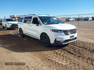 2022 Kia Carnival SX with VIN KNDNE5H3XN6089003, listed as a IAAI auction lot 41372094 with 89,291 mi miles. Bid and sale history available at carsss.com. Image 1.